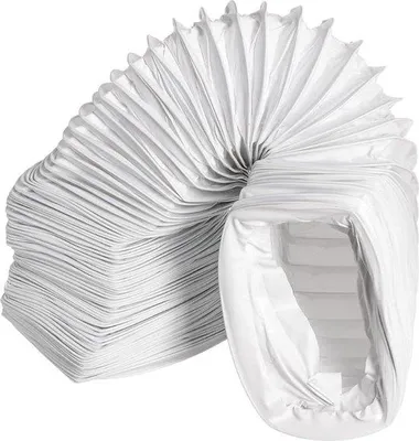 Produktbild von Famanu PVC-Abflussschlauch für Klimaanlage - Dunstabzugshaube - Wäschetrockner - 220 x 55 mm - 6 Meter