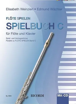 Produktbild von Flöte spielen - Spielbuch Band C (+CD)für Flöte und Klavier