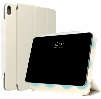 Image de Étagère magnétique imoshion pour Apple iPad Air 11 pouces (2026) M4 / (2025) M3 / (2024) M2 / Air 5 (2022) / Air 4 (2020) - Beige