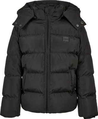 Produktbild von UCK1807 - Boys Hooded Puffer Jacket black 158/164