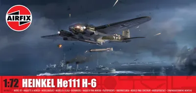 Imagen del producto de Kit clásico de avión A07007C - Heinkel He111 H-6 (escala 1:72)