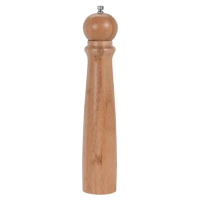 Immagine prodotto di Macinino per pepe XXL, macinino per sale, 31 x 6 cm. Macinino per spezie in legno, con macinino in Vetroceramica, disponibile in colori naturali