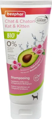 Immagine prodotto di Shampoo biologico Beaphar per gatti e gattini - 200 ml