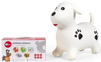 Image de Jouet animal sauteur - Motif dalmatien, jeu interactif