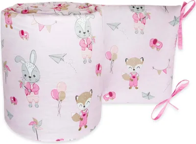 Produktbild von 360x30cm Bettumrandung für 120x60cm Gitterbett
