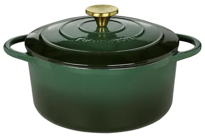 Produktbild von Küchenprofi Bratentopf rund, 24 cm racing green
