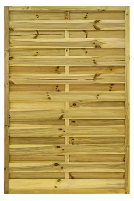 Produktbild von Ligna Gard Dichtzaun Lausanne gerade 120x180 cm Holzzaun Kiefer Kesseldruckimprägniert 44x44 mm Rahmen