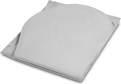 Produktbild von sleepling Ersatzhülle für Bodypillow, Schwangerschaftskissen, Seitenschläferkissen, Lagerungskissen, Mikrofaser, , 140 x 75 x 20 cm, grau