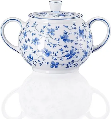 Produktbild von Zuckerdose 6 Personen 0,20 l - FORM 1382 BLAUBLÜTEN - Arzberg - 41382-607671-14330 -