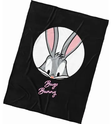 Obrázok produktu pre Mikrofleecová deka Bugs Bunny Black Art 150x200 cm
