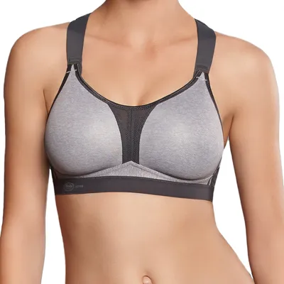 Produktbild von Anita Active DynamiX Star Sport Bh X-Back 5537 Heather Grey - größe 70 / F