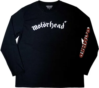 Image de Motorhead - T-shirt "Bomber" pour homme/femme unie manches longues RO10627 (XL) (Noir)