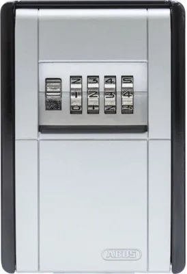Produktbild von ABUS KeyGarage 787 BIG - Schlüsselbox zur Wandmontage - für bis zu 50 Schlüssel oder kleine Wertgegenstände - Schwarz-Silber