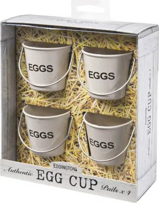 Produktbild von Eimer Eierbecher in creme im 4er Set