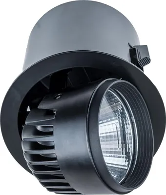 Produktbild von Einbaustrahler LED 34W Tanto BL 3100LM RA90 RA-721R/BK-WW/12 Italux
