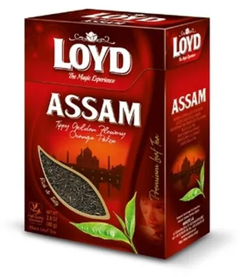 Obrázok produktu pre Herbata czarna Loyd Assam 80 g liściasta