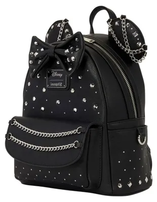 Produktbild von Loungefly Disney Minnie Studs & Chains Rucksack 26 cm