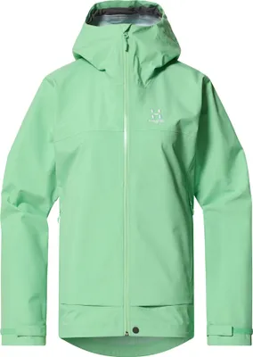 Produktbild von Haglöfs Damen Front Proof Jacket Mint Stone S