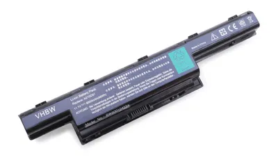 Produktbild von vhbw Li-Ion Akku 8800mAh (11.1V) kompatibel mit Notebook Laptop Packard Bell EasyNote TK85, TM81, TM82, TM83, TM85 Ersatz für AS10D31, BT.00603.11, LC.BTP00.127.