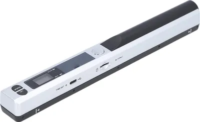 Image de Scanner portable, Scanner de documents mobile USB 2.0 8,27 pouces compact f��r photos (Silver)