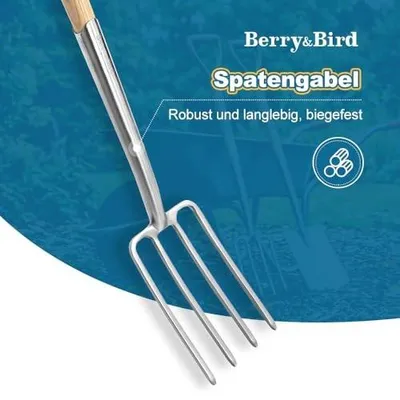 Obrázek produktu pro Zahradní vidle z nerezové oceli pro precizní zahradničení