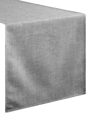 Zdjęcie produktu dla Eurofirany 480955, Prostokątny, Srebrny, Poliester, Bieżnik, 40 x 140 cm, 1 szt.