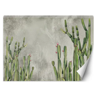 Produktbild von Hängende Blumen Blätter Braun FOTOTAPETE 150x105 cm VLIES Tapete Wandtapete Wandbilder Wanddekoration Design Wohnzimmer Schlafzimmer Flur Büro Küche T-3-TF-18328-150x105