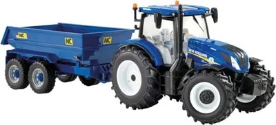 Produktbild von Britains New Holland T6 + NC-Anhänger 1:32