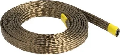 Productafbeelding van DELOCK gevlochten kabelbescherming van basaltvezel, 2 meter x 10 mm, bruin, bruin, basaltvezel, 1 stuk, China, 1 cm