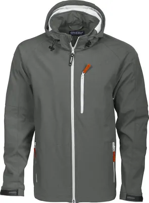 Produktbild von Softshell-Jacke Dad Tulsa winddicht wasserabweisend mit abnehmbarer Kapuze und verschließbaren Taschen