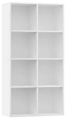 Obrázok produktu pre vidaXL Regál/priestor na knihy biely 66×30×130 cm