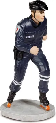 Produktbild von Französischer Polizist auf Rollerblades