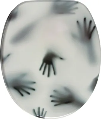 Obrázek produktu pro SANILO® WC sedátko s mechanismem Soft-Close Shadow Hands, WC víko přímo od výrobce, WC sedátko, WC sedátko, WC sedátko, WC sedátko, WC sedátko s mechanismem Soft-Close
