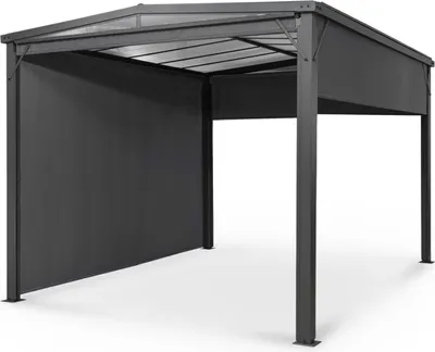 Obrázok produktu pre Blumfeldt Pavillon, altánok, 3x4 m, hliník, polykarbonátová strecha, bočné steny