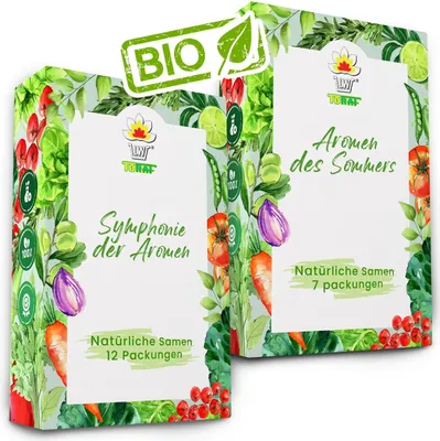 Obrázok produktu pre Semená zeleniny Súprava semien zeleniny Odrody semien zeleniny 20 kusov Zmes semien zeleniny Melón Cuketa Tekvica Mrkva Červená repa Uhorka