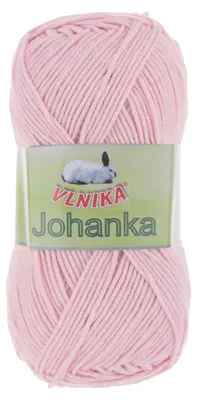 50g Strickgarn Johanka babyrosa
