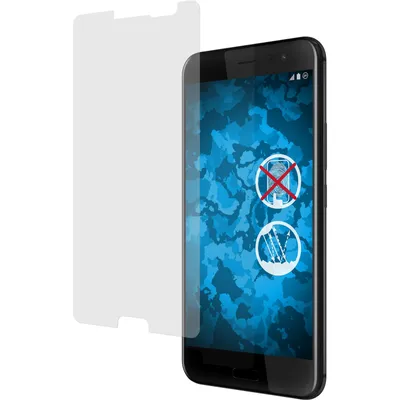 Produktbild von 4er-Pack PhoneNatic Displayschutzfolien matt  kompatibel mit HTC U11