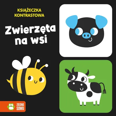 Productafbeelding van Kontrastbuch Tiere auf dem Land, Grüne Eule