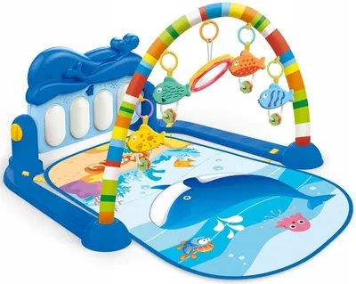 Produktbild von Interaktive Lernmatte mit Klavier und Beißspielzeug