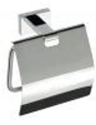 Produktbild von Bemeta Plaza Toilettenpapierhalter mit Deckel, 130 x 125 x 60 mm, verchromt