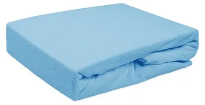 Image de Darymex Drap éponge avec élastique 180x200 bleu 009 Premium