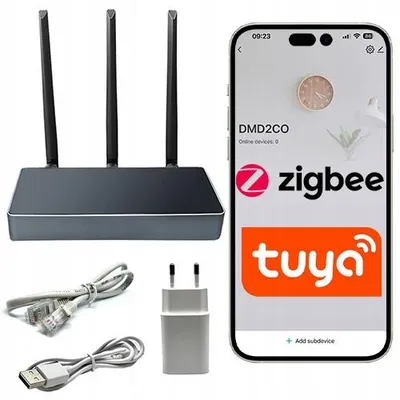 Produktbild von Ineox Zigbee 3.0 Gateway 3 Antennen Wi-Fi Repeater