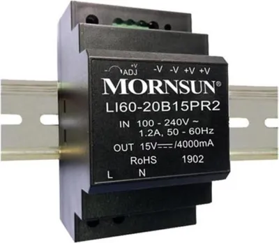 Produktbild von Industrielles DIN-Schienen-Netzteil - Einzelausgang - 60 W - 12 V - 4.5 A