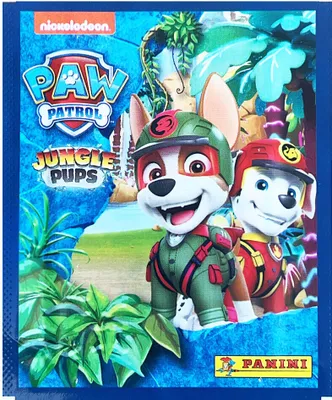 Immagine prodotto di Paw Patrol - Cuccioli della giungla - Adesivi da collezione - 1 bustina