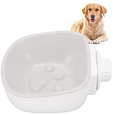 Produktbild von Hunde-Futterteller Slow Food - Hängender Kom - Geschirrspülerfest - Geruchlos - Verbesserte Ernährungsposition - Für kleine Hunde - Futterteller