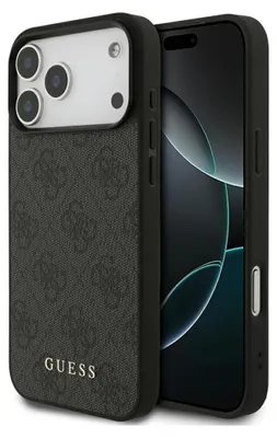 Zdjęcie produktu dla Etui Guess 4G Classic Na Iphone 17 Pro Max - Czarne