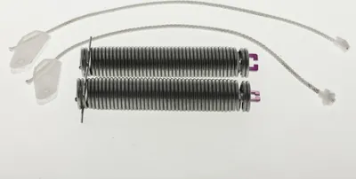 Produktbild von Bosch Siemens Reparatursatz Türscharnier, Feder, Seilzug für Spülmaschine, Geschirrspüler - Nr.: 754873