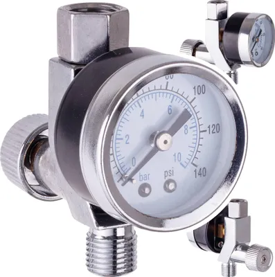 Produktbild von Luftdruckminderer Für Spritzpistole 1/4 Manometer