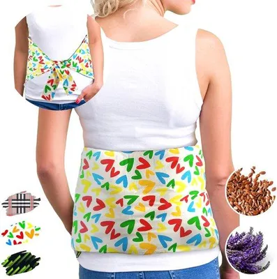 Productafbeelding van Warmtezak voor Rug en Buik met Wasbare Hoes