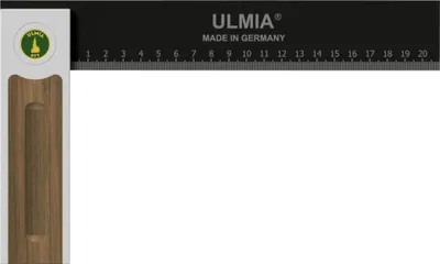 Obrázek produktu pro Ulmia Pr?zisions Winkel 250mm Alu-Line Pr?zisionsjustierschraube Schreinerwinkel